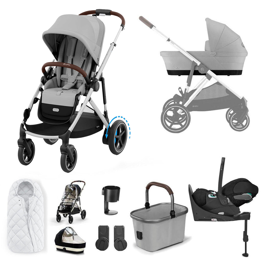 CYBEX e-Gazelle S + Cloud T Travel System