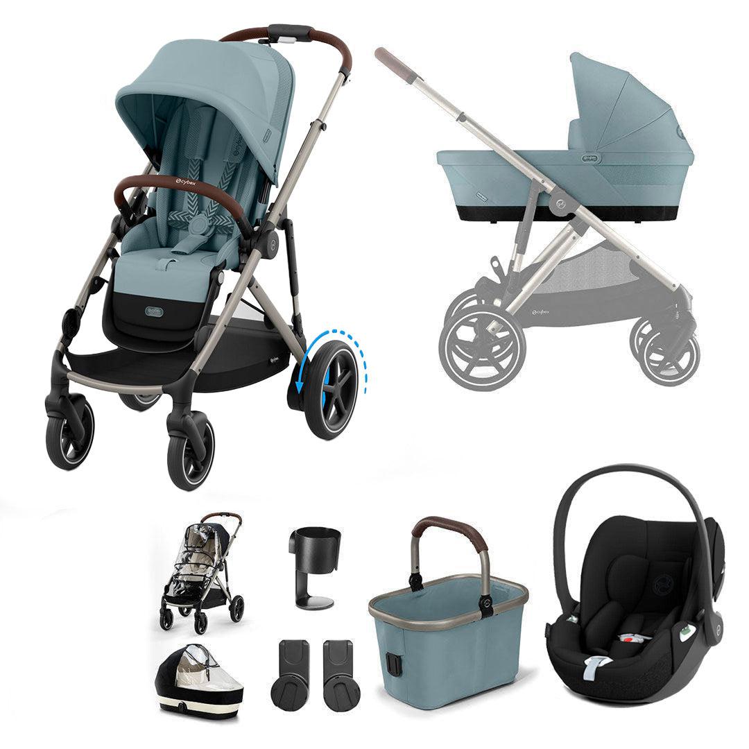 CYBEX e-Gazelle S + Cloud T Travel System