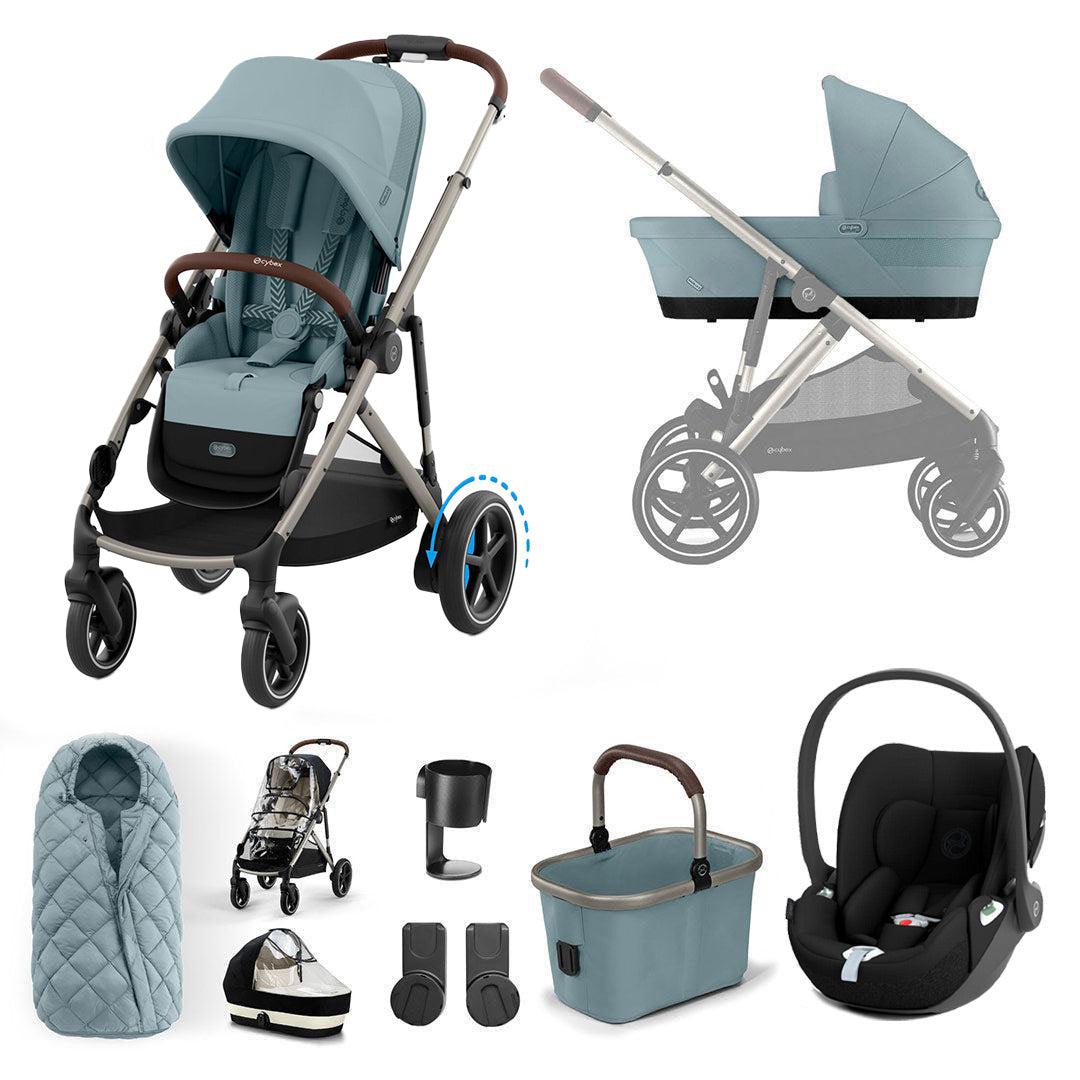 CYBEX e-Gazelle S + Cloud T Travel System