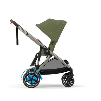 CYBEX e-Gazelle S Pushchair - Moss Green