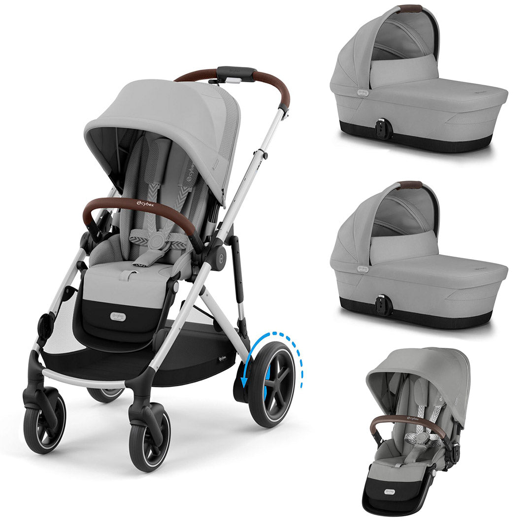 CYBEX e-Gazelle Twin Pushchair