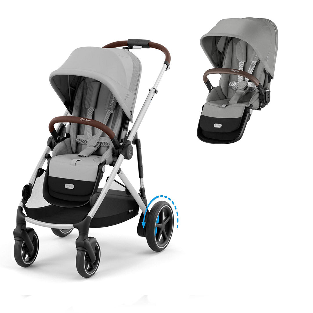 CYBEX e-Gazelle Double Pushchair
