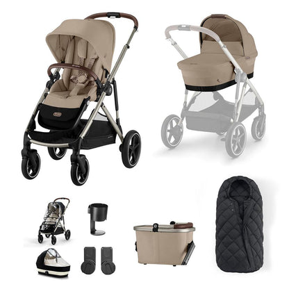 CYBEX Gazelle S Essential Pushchair Bundle