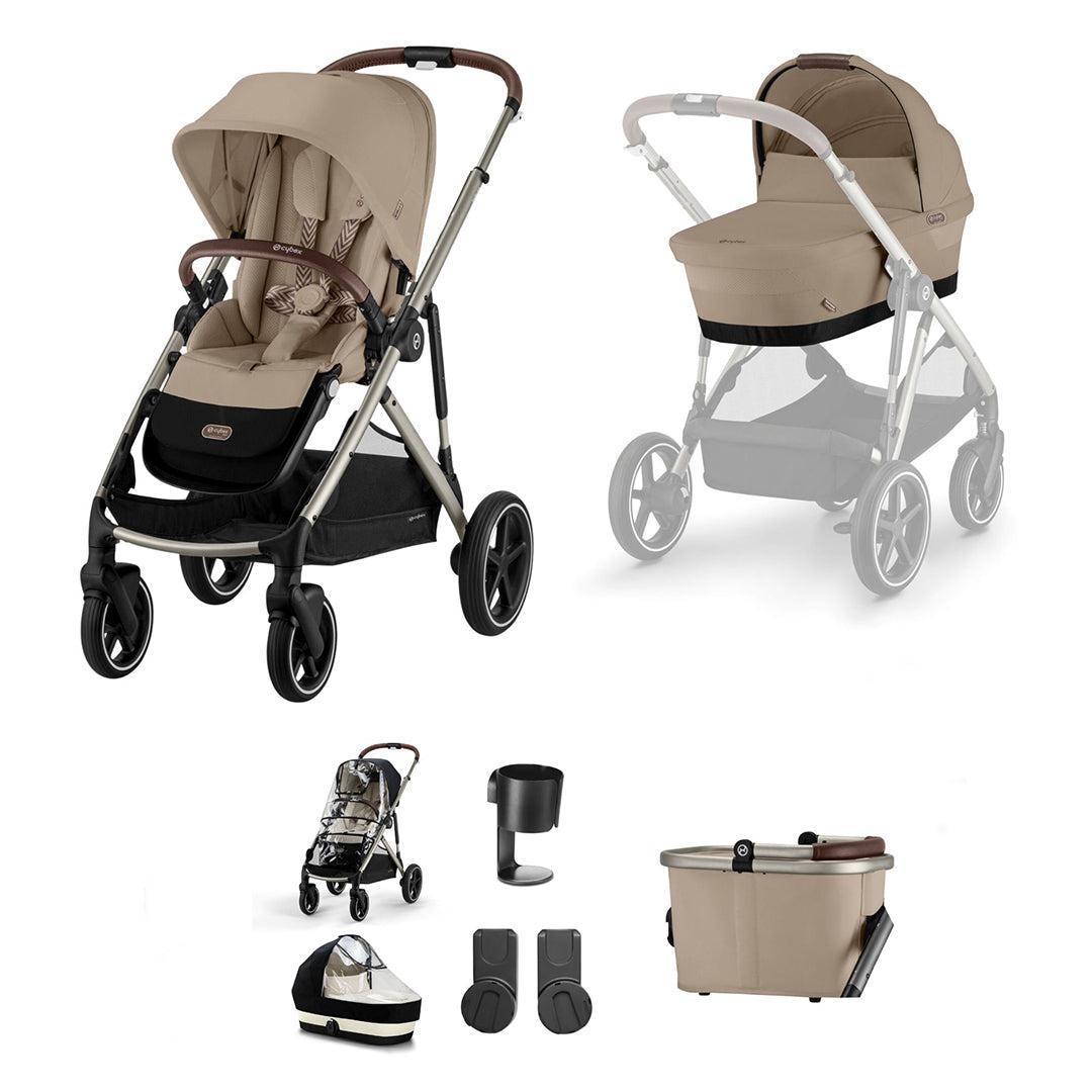 CYBEX Gazelle S Essential Pushchair Bundle