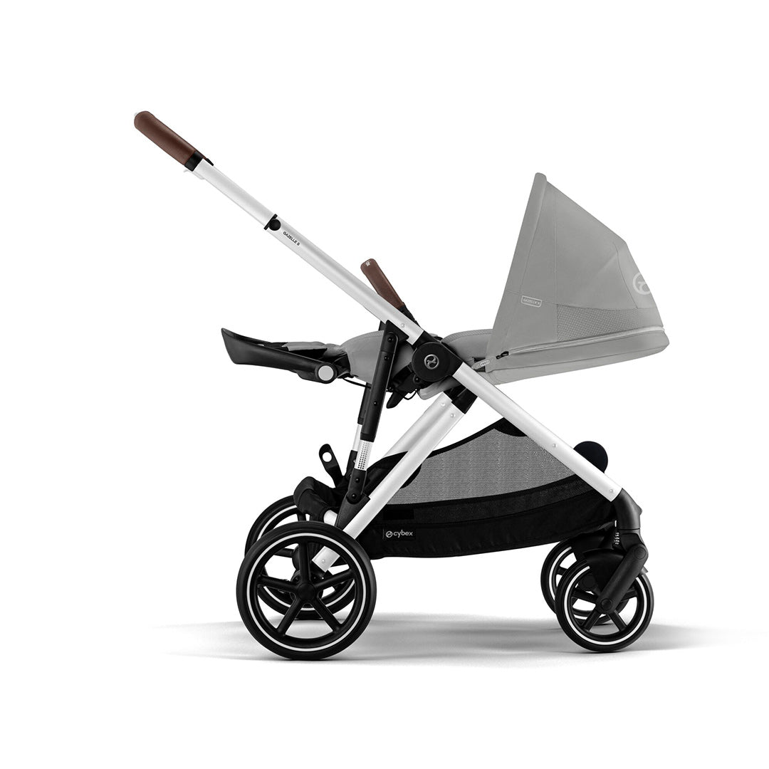 CYBEX Gazelle S Pushchair - Stone Grey - Silver