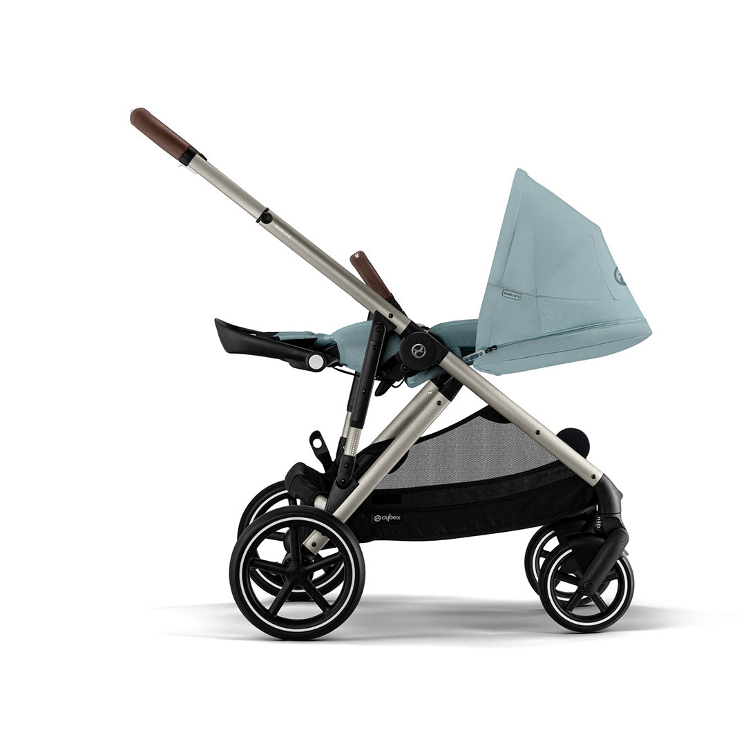 CYBEX Gazelle S Pushchair - Stormy Blue - Taupe