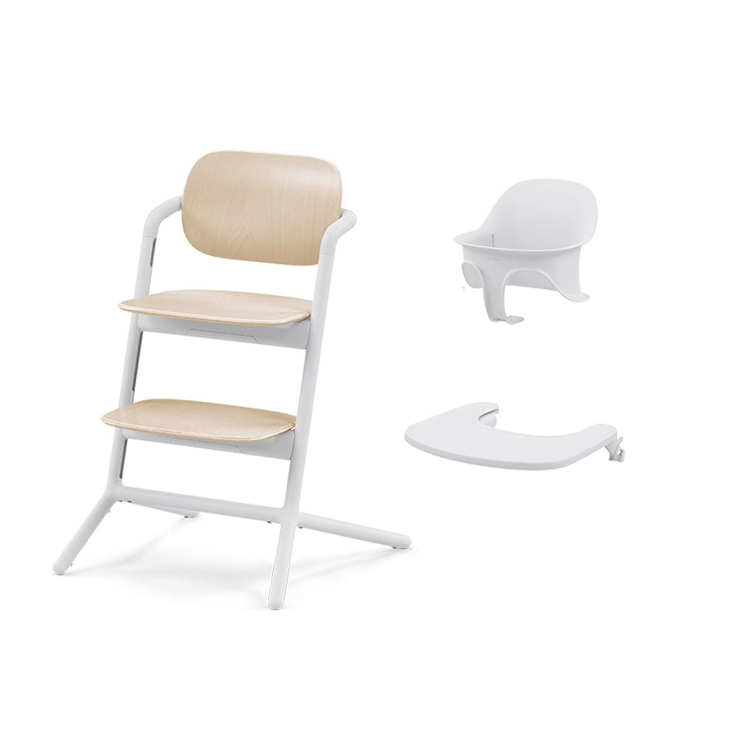 CYBEX LEMO 3-in-1 Highchair Set - Sand White