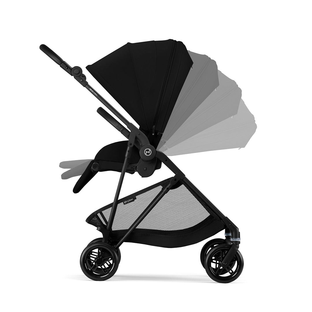 CYBEX Melio Carbon Pushchair - Magic Black
