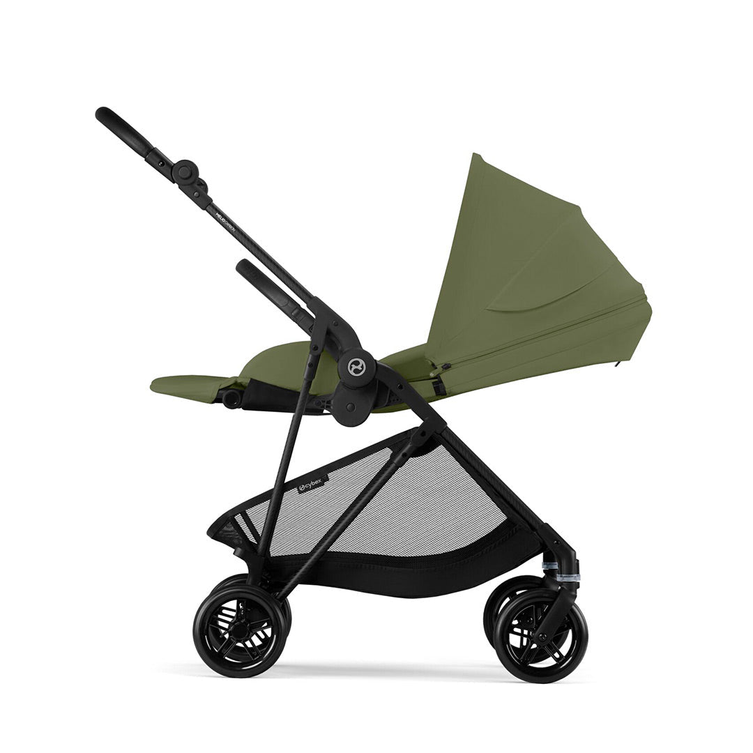 CYBEX Melio Carbon Pushchair - Moss Green
