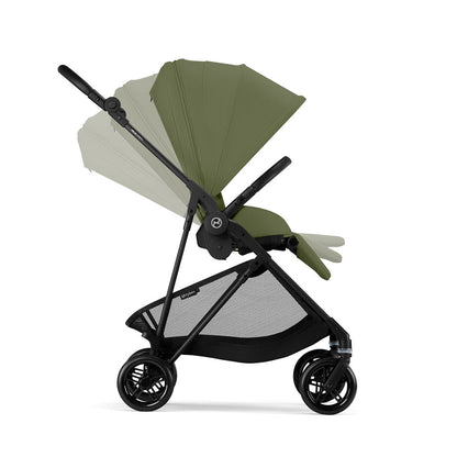 CYBEX Melio Carbon Pushchair - Moss Green