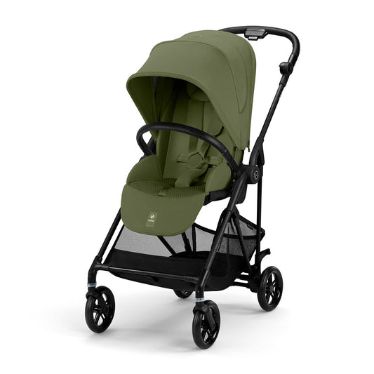 CYBEX Melio Carbon Pushchair - Moss Green