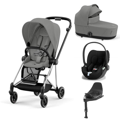 CYBEX Mios + Cloud T Travel System - Mirage Grey