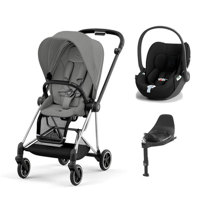 CYBEX Mios + Cloud T Travel System - Mirage Grey