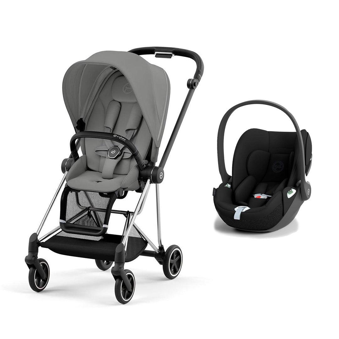 CYBEX Mios + Cloud T Travel System - Mirage Grey