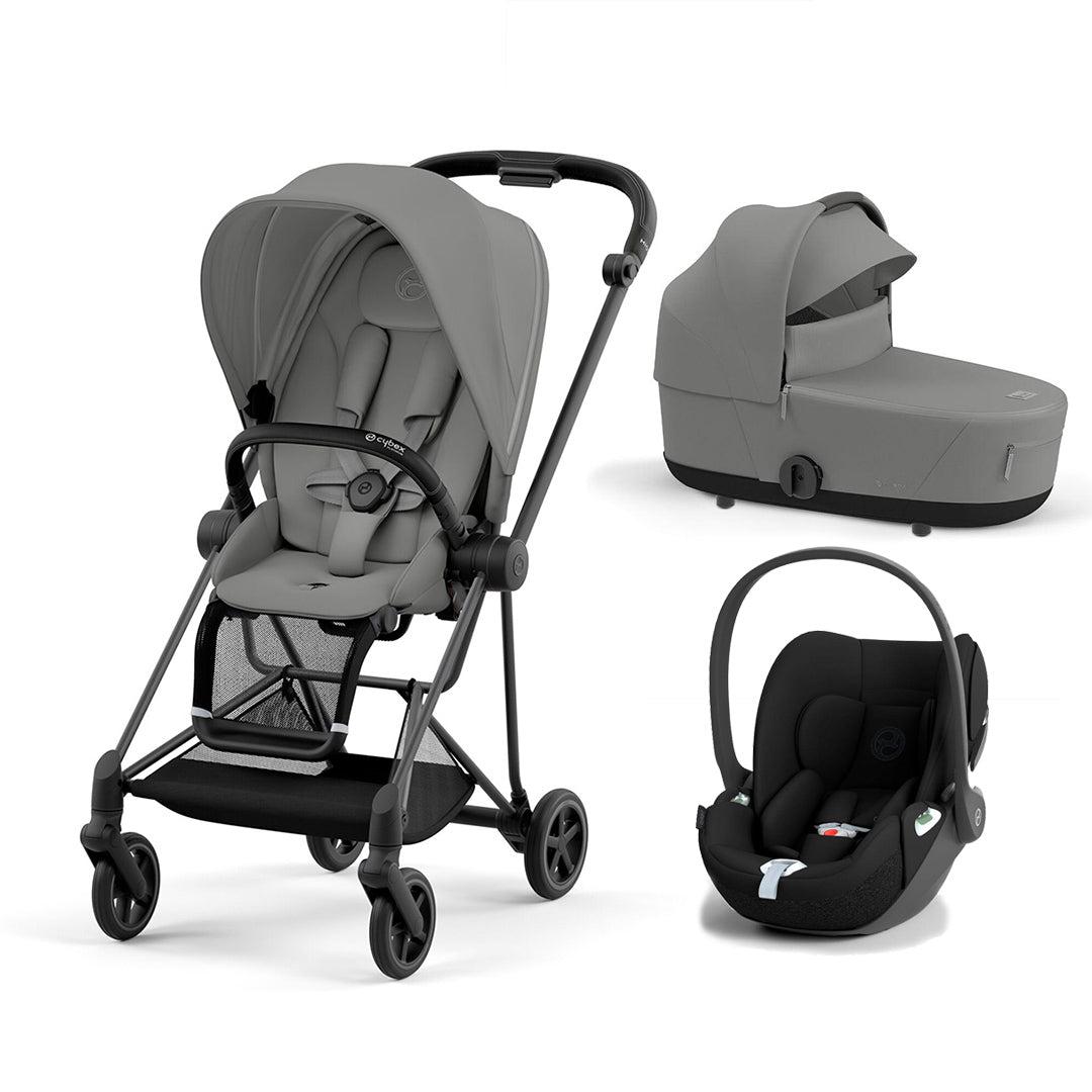 CYBEX Mios + Cloud T Travel System - Mirage Grey
