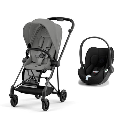CYBEX Mios + Cloud T Travel System - Mirage Grey
