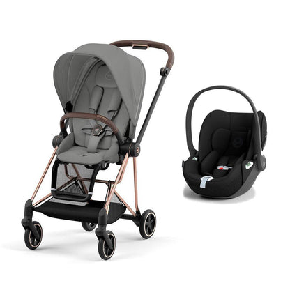 CYBEX Mios + Cloud T Travel System - Mirage Grey