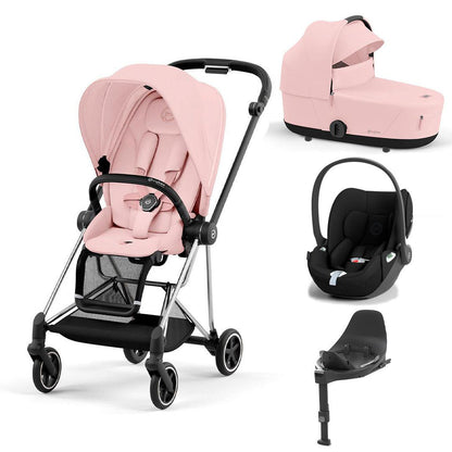 CYBEX Mios + Cloud T Travel System - Peach Pink