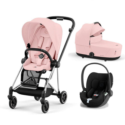 CYBEX Mios + Cloud T Travel System - Peach Pink