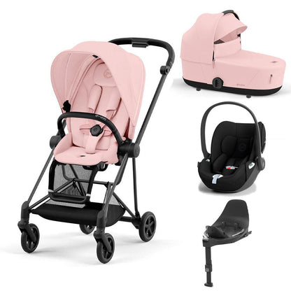 CYBEX Mios + Cloud T Travel System - Peach Pink