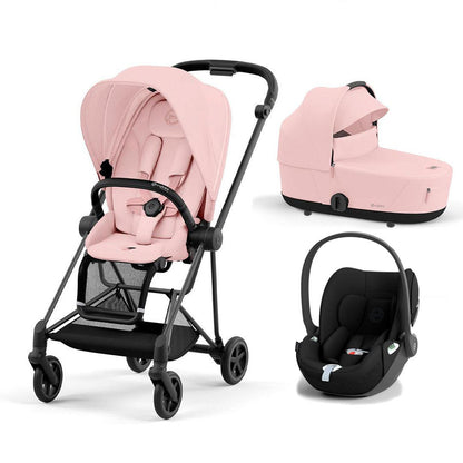 CYBEX Mios + Cloud T Travel System - Peach Pink