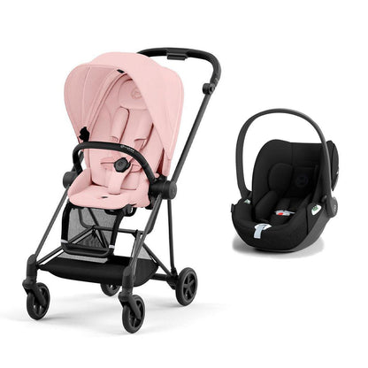 CYBEX Mios + Cloud T Travel System - Peach Pink