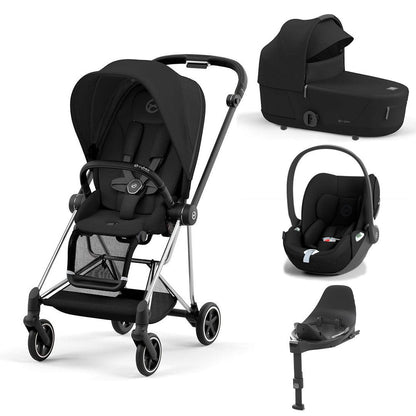 CYBEX Mios + Cloud T Travel System - Sepia Black