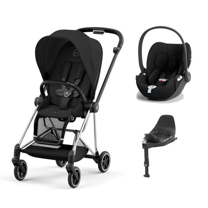 CYBEX Mios + Cloud T Travel System - Sepia Black