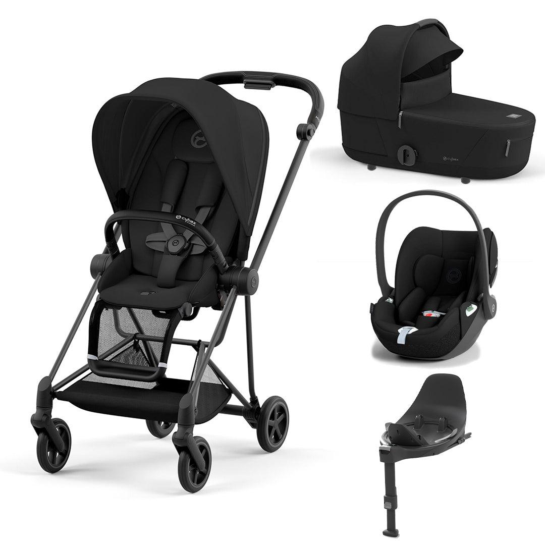 CYBEX Mios + Cloud T Travel System - Sepia Black
