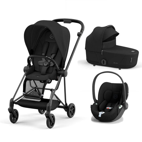 CYBEX Mios + Cloud T Travel System - Sepia Black