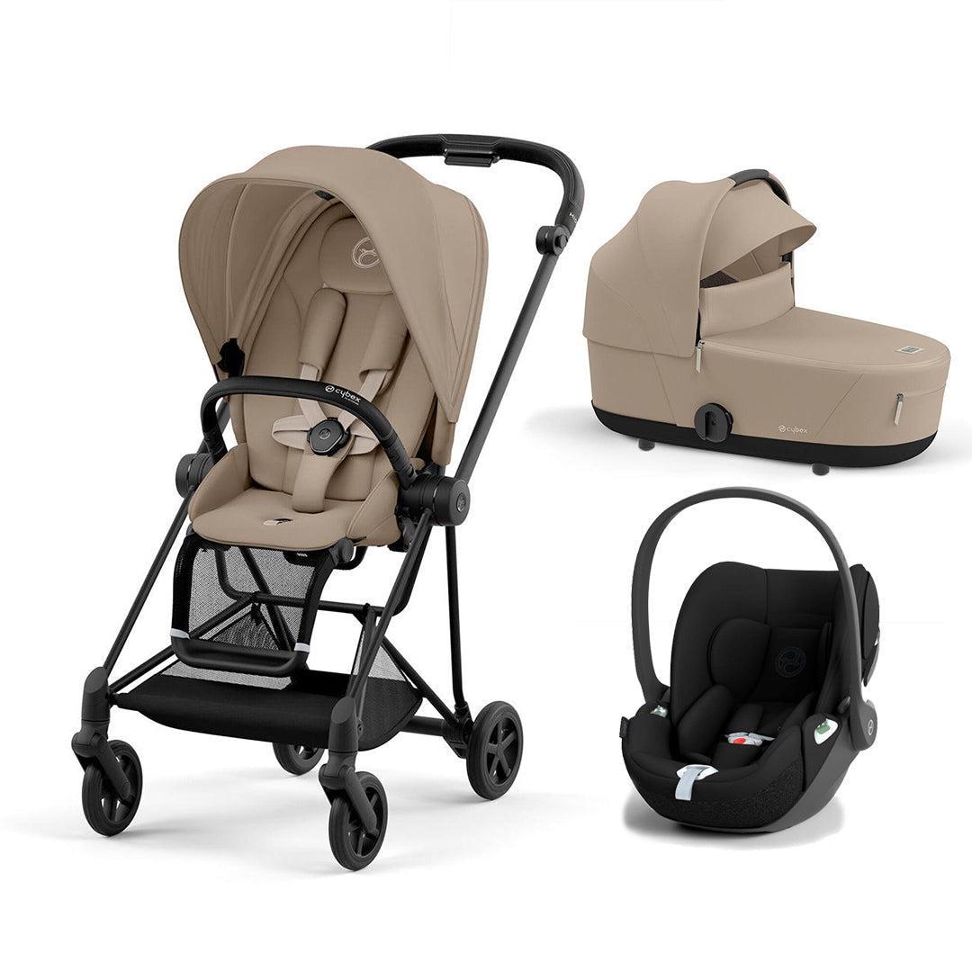 CYBEX Mios + Cloud T Travel System - Cozy Beige