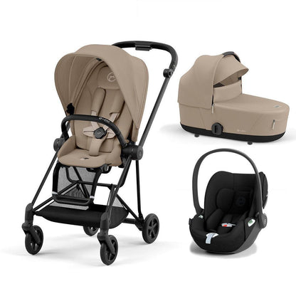 CYBEX Mios + Cloud T Travel System - Cozy Beige