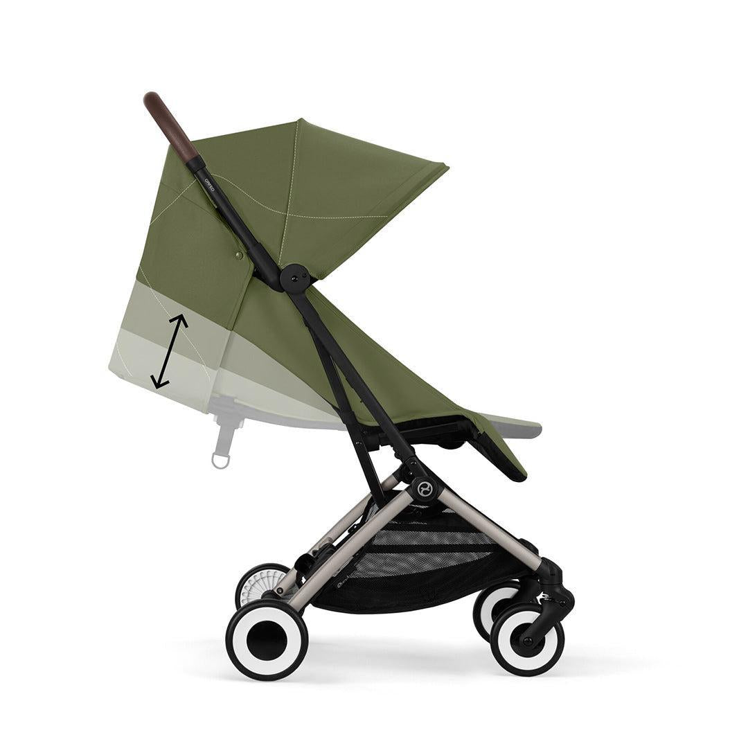 CYBEX Orfeo Compact Pushchair - Moss Green