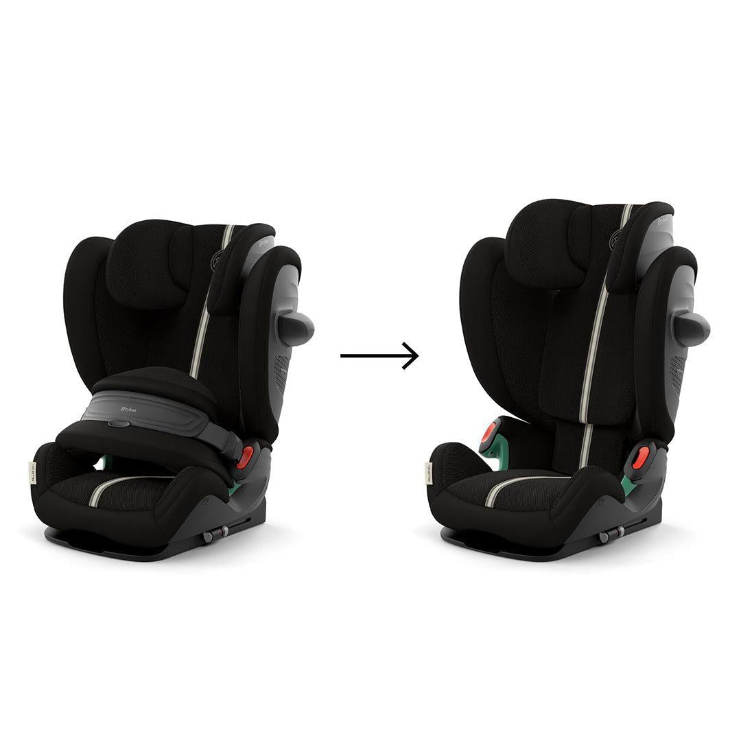 CYBEX Pallas G3 Plus i-Size Car Seat - Moon Black