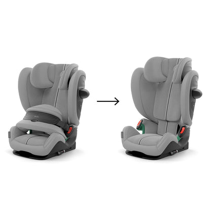 CYBEX Pallas G3 Plus i-Size Car Seat - Stone Grey