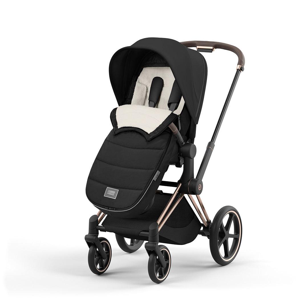 CYBEX Platinum Footmuff - Sepia Black
