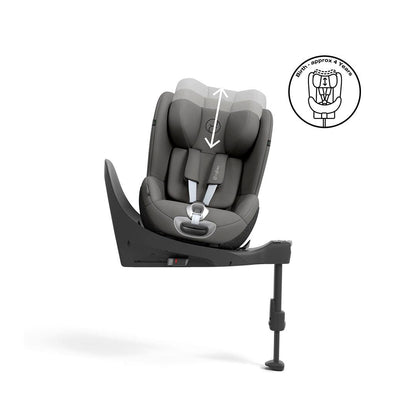 CYBEX Sirona T i-Size Car Seat - Mirage Grey