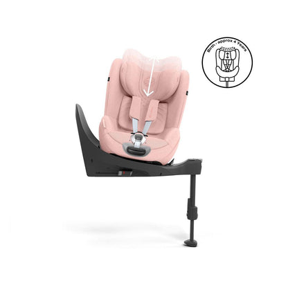 CYBEX Sirona T i-Size Plus Car Seat - Peach Pink