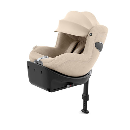 CYBEX Sirona Ti i-Size Plus Car Seat - Cozy Beige