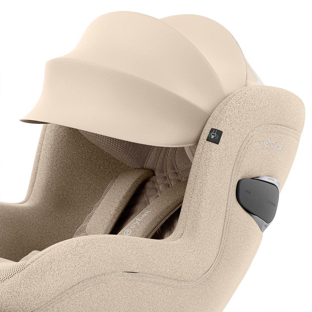 CYBEX Sirona Ti i-Size Plus Car Seat - Cozy Beige