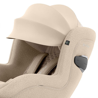 CYBEX Sirona Ti i-Size Plus Car Seat - Cozy Beige