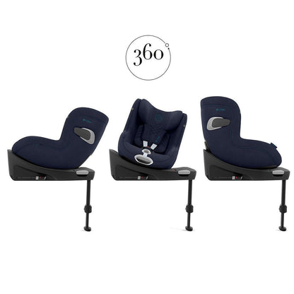 CYBEX Sirona Ti i-Size Plus Car Seat - Nautical Blue