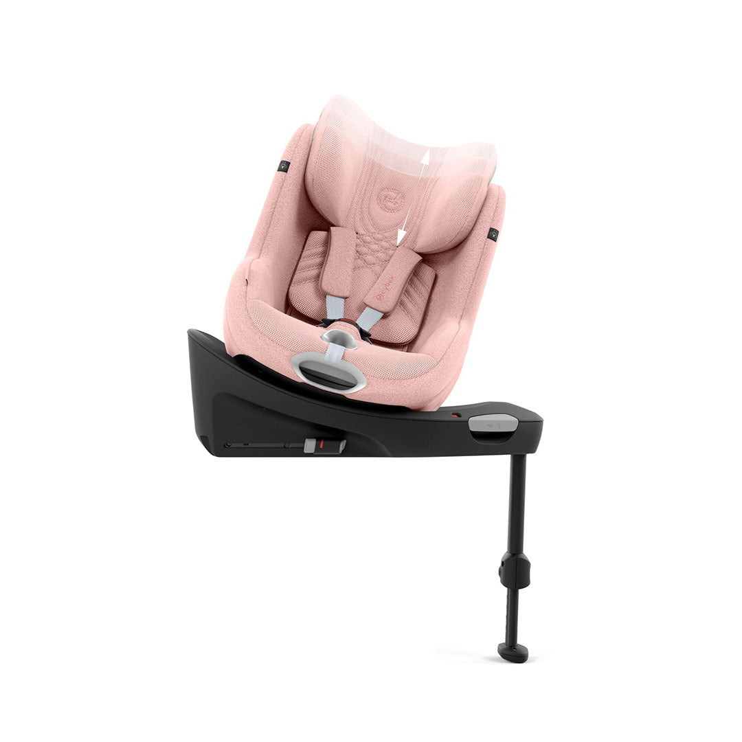 CYBEX Sirona Ti i-Size Plus Car Seat - Peach Pink