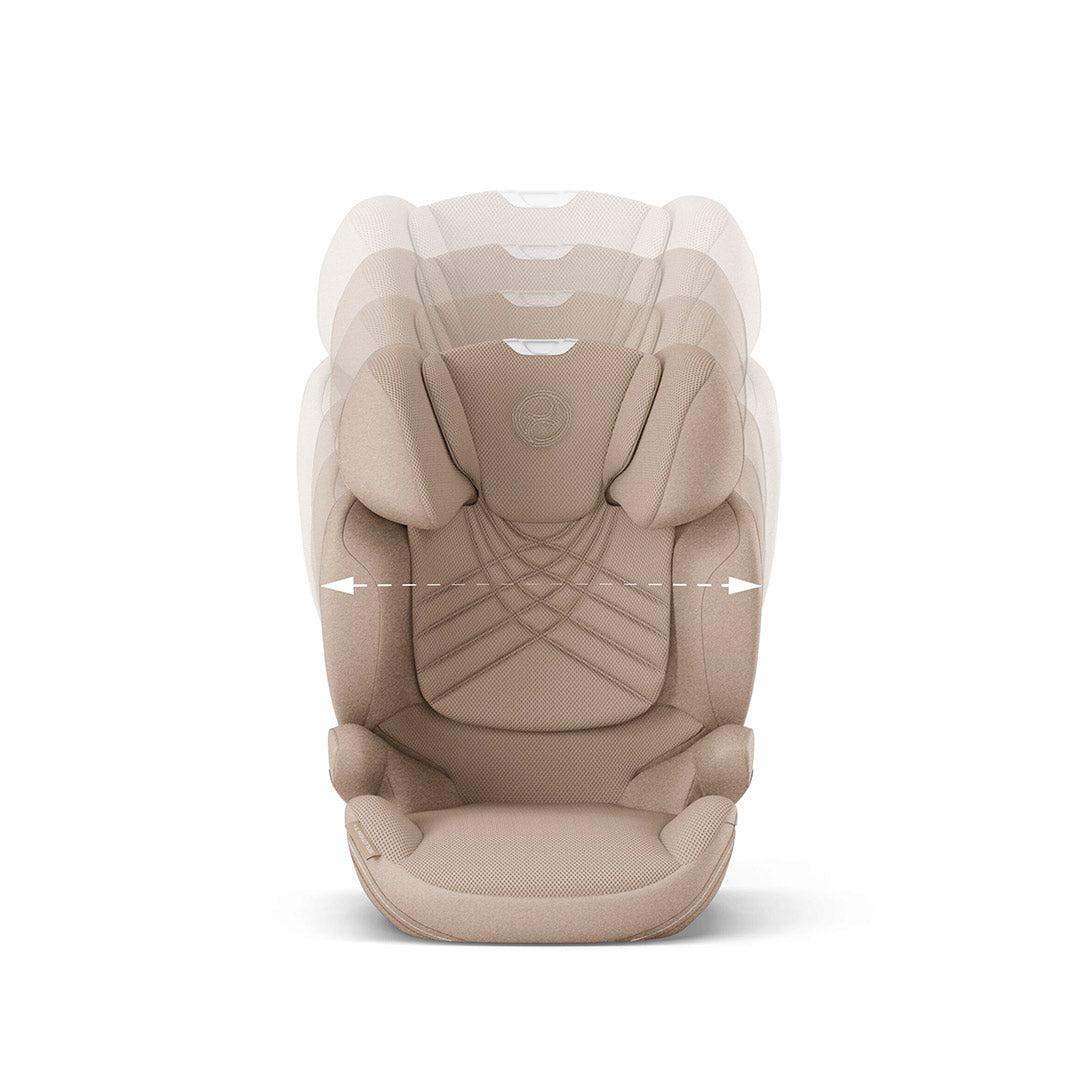 CYBEX Solution T i-Fix Plus Car Seat - Cozy Beige