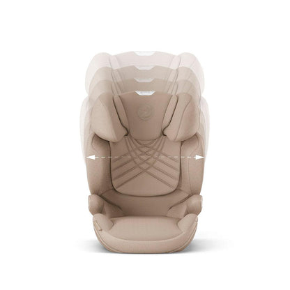 CYBEX Solution T i-Fix Plus Car Seat - Cozy Beige