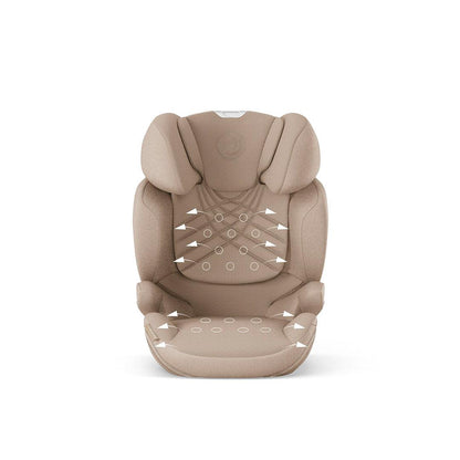 CYBEX Solution T i-Fix Plus Car Seat - Cozy Beige