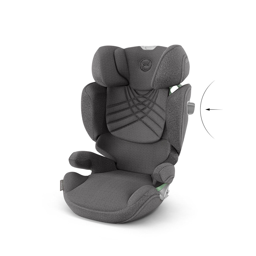 CYBEX Solution T i-Fix Plus Car Seat - Mirage Grey
