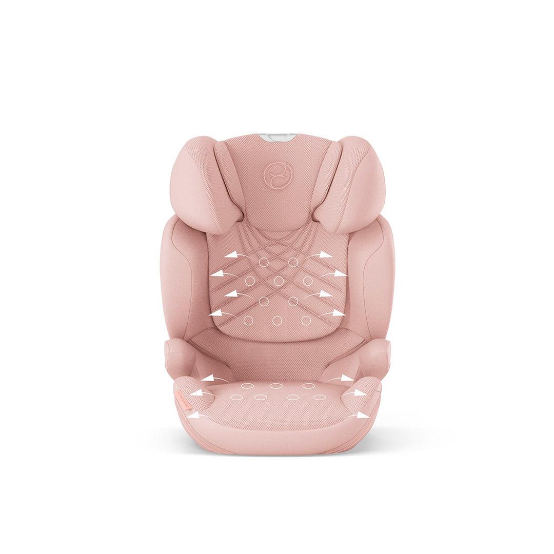 CYBEX Solution T i-Fix Plus Car Seat - Peach Pink