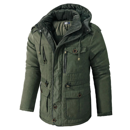 NordAktiv® Funktionale Herren-Winterjacke mit vielen Taschen