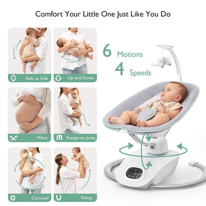 Momcozy 3D MotionElectric Baby Swing
